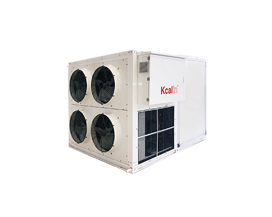 Closed loop heat pump dryer unit